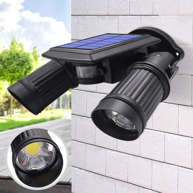 Solar Security Light with Motion Sensor – 600 Lumen