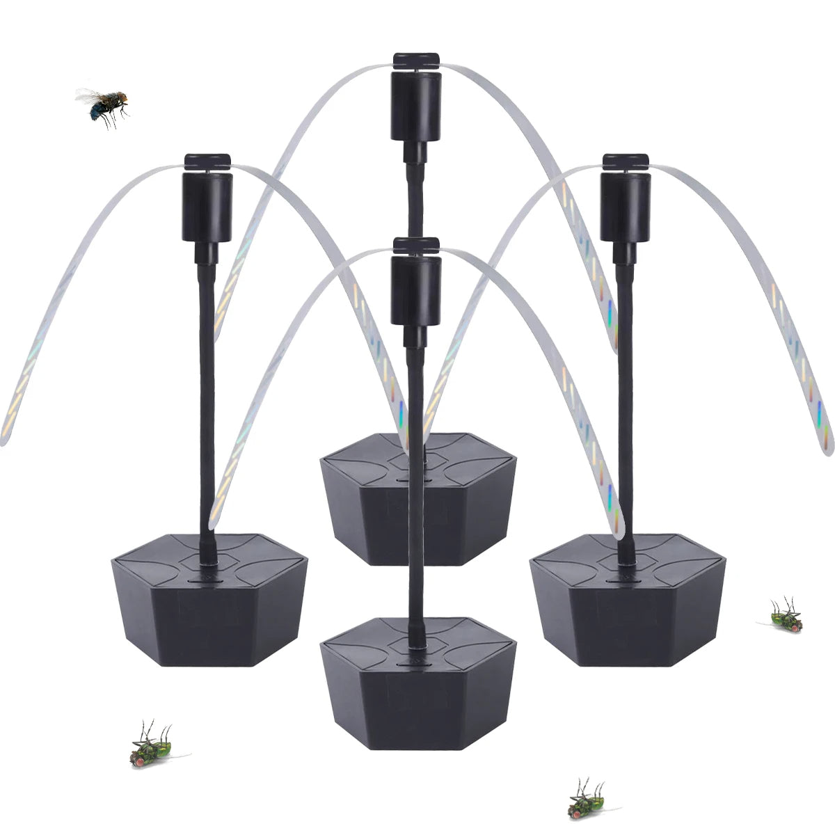 Outdoor Fly Repellent Fan – Rechargeable BBQ Fly Fan
