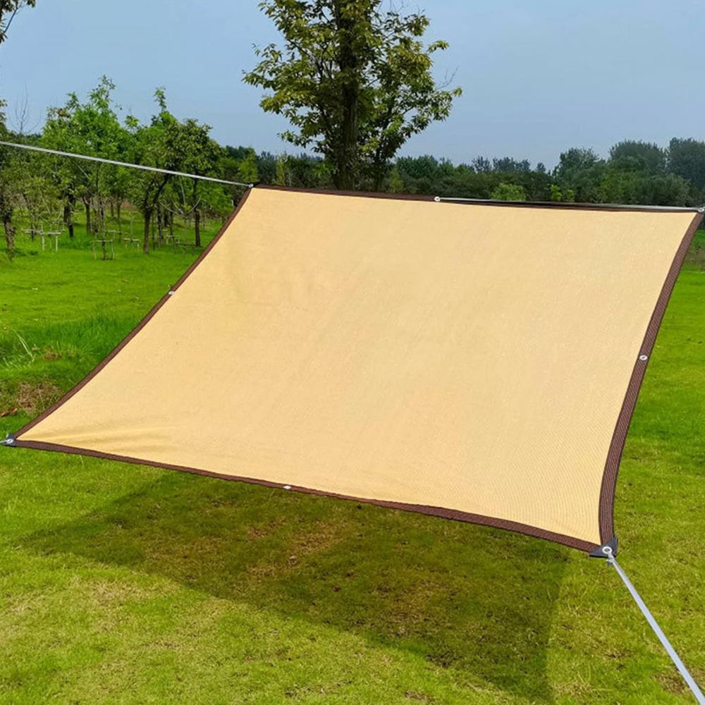 Sun Shade Sail – HDPE Mesh Patio Canopy, 85-90% Shade