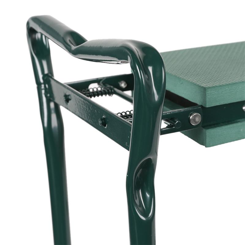 Garden Kneeler and Seat – Folding Stool with Tool Pouch