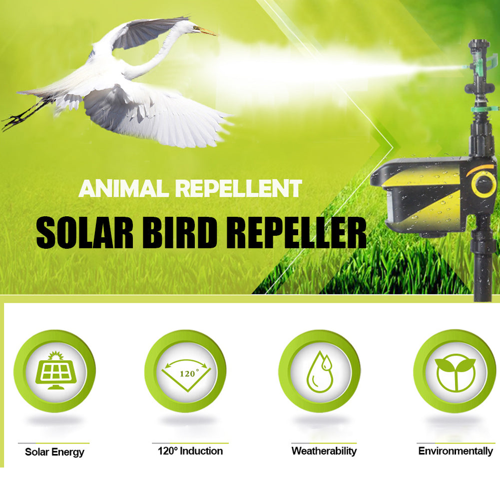 Motion Activated Deer Sprinkler – Solar Garden Defence