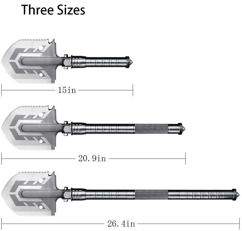 Multi-Function Survival Shovel – Camping Folding Tool