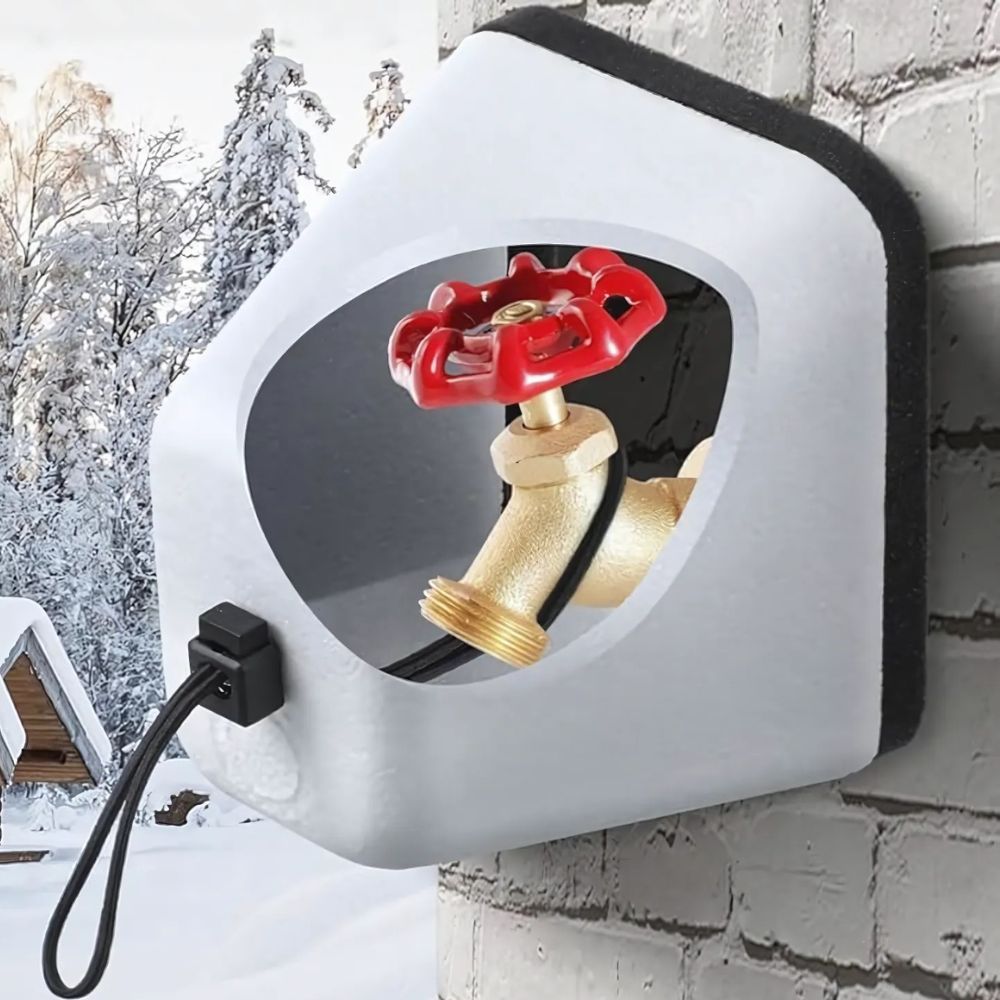 Outdoor Tap Cover – Insulated Winter Faucet Protector