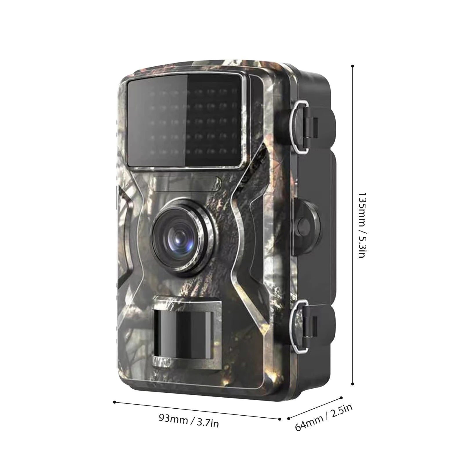 1080P Trail Camera with Night Vision – 16MP Wildlife