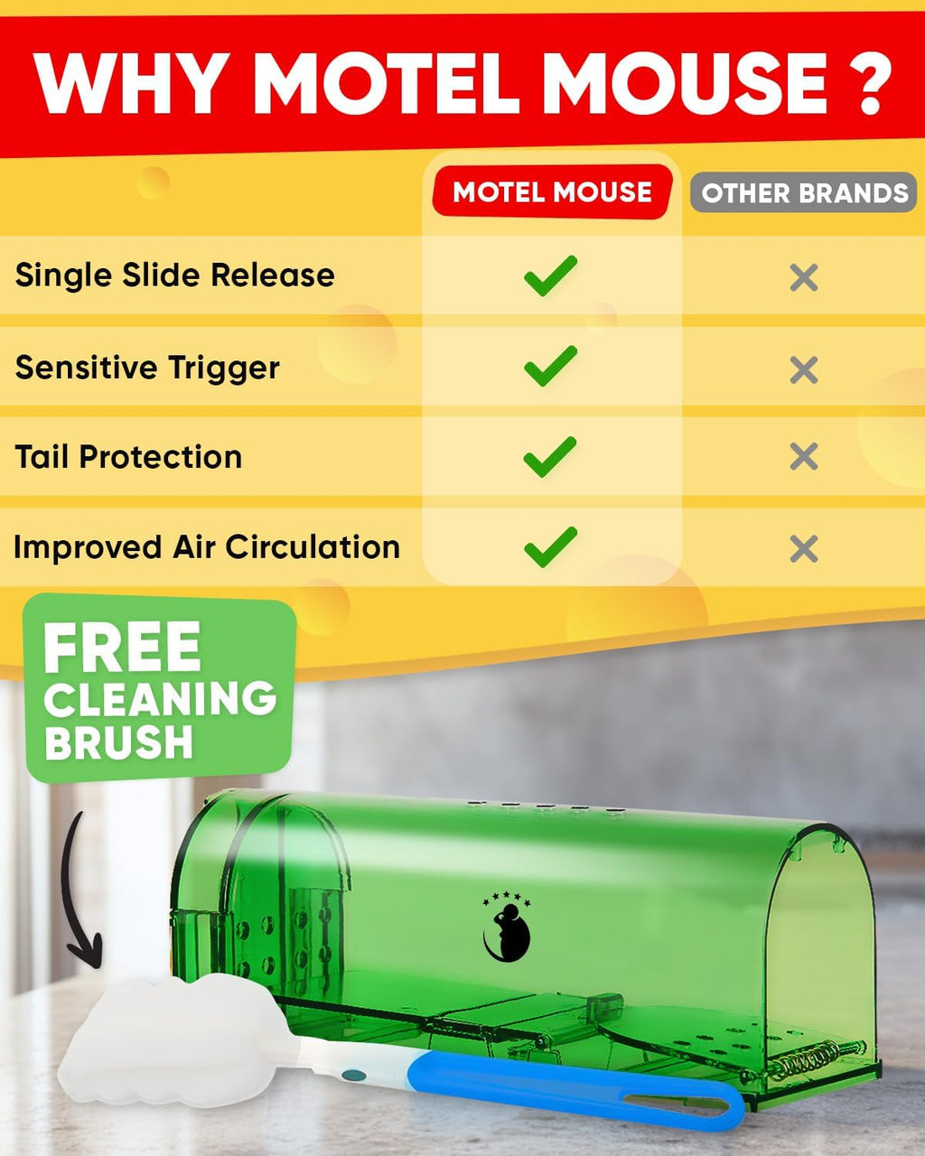 Humane Mouse Trap 4 Pack – Catch and Release, No Kill