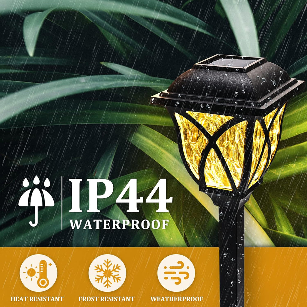 Solar Pathway Lights 6 Pack – LED Garden Path Lights