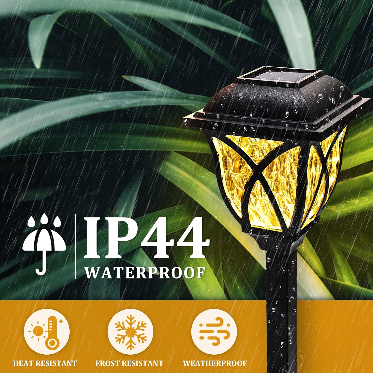 Solar Pathway Lights 6 Pack – LED Garden Path Lights