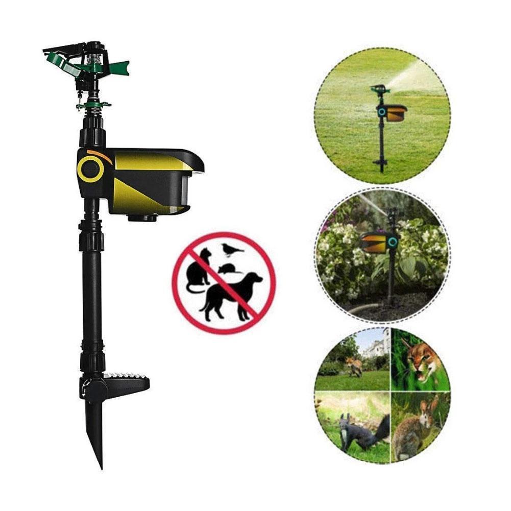 Motion Activated Deer Sprinkler – Solar Garden Defence