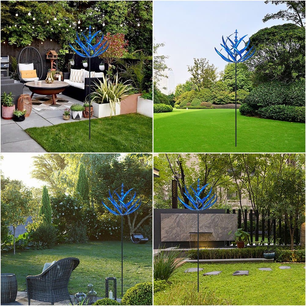Metal Wind Spinner for Garden & Porch – Easy Install