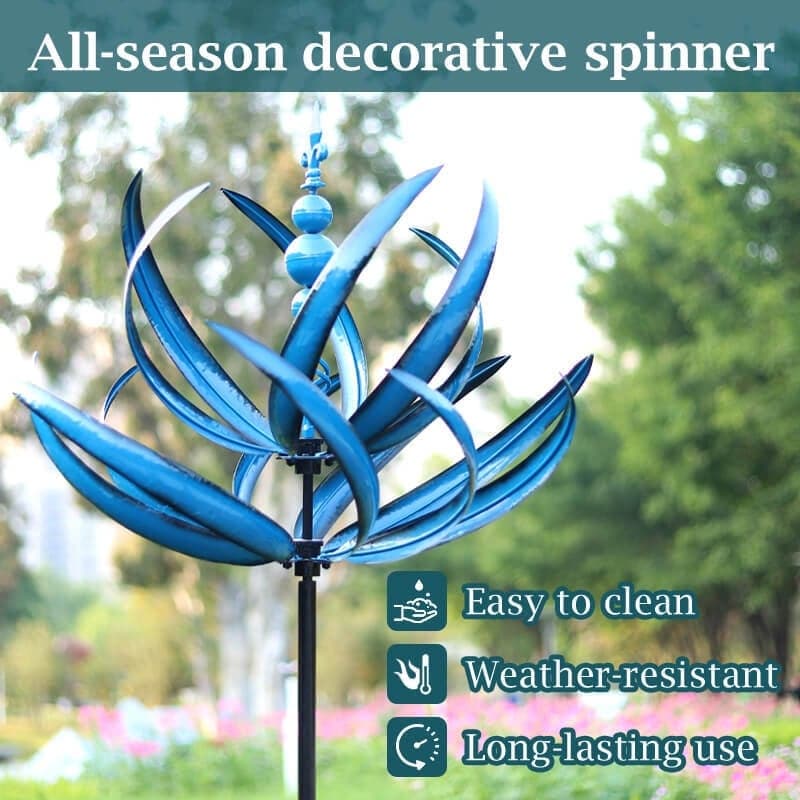 Metal Wind Spinner for Garden & Porch – Easy Install