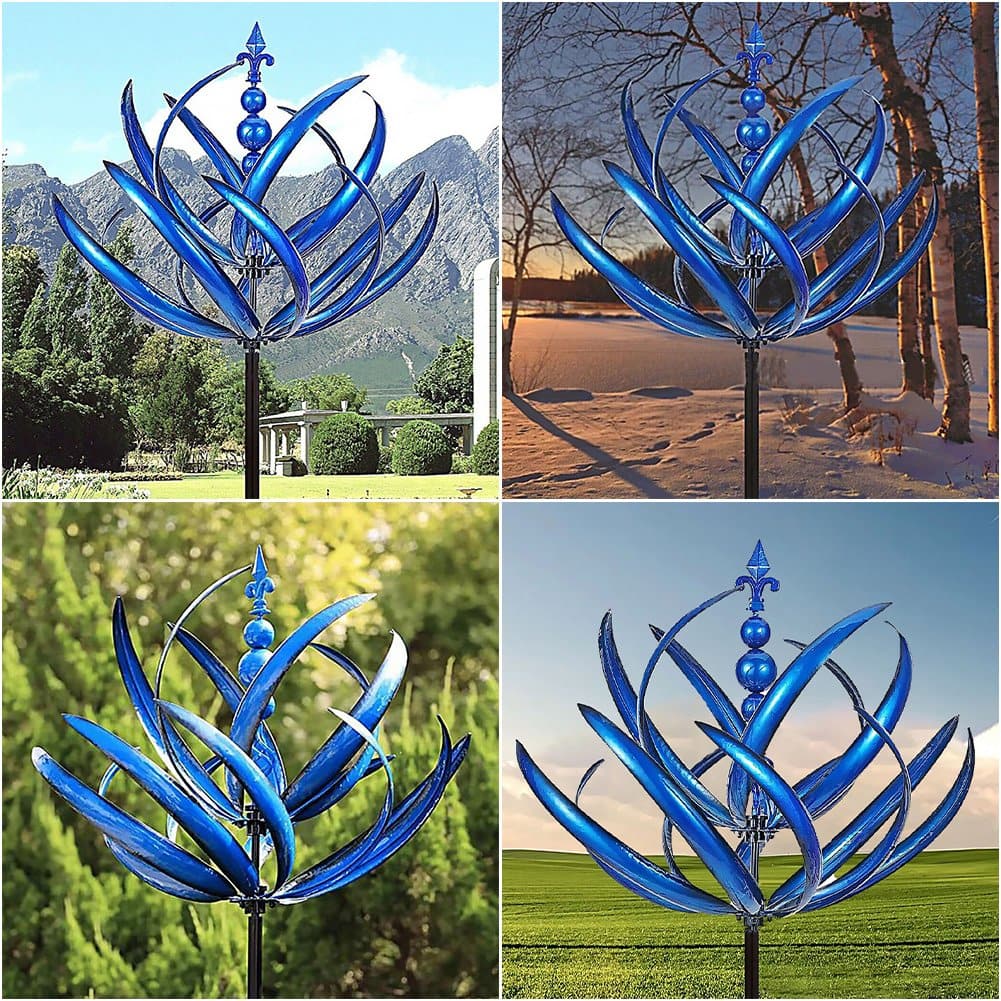 Metal Wind Spinner for Garden & Porch – Easy Install