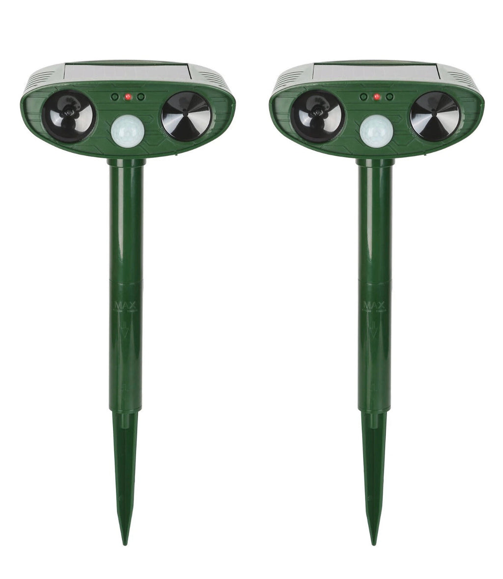 Ultrasonic Squirrel & Rodent Repeller – Solar Powered