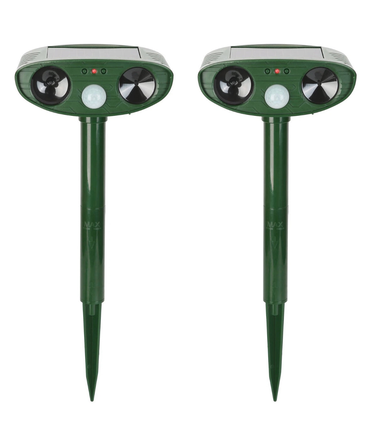 Ultrasonic Squirrel & Rodent Repeller – Solar Powered
