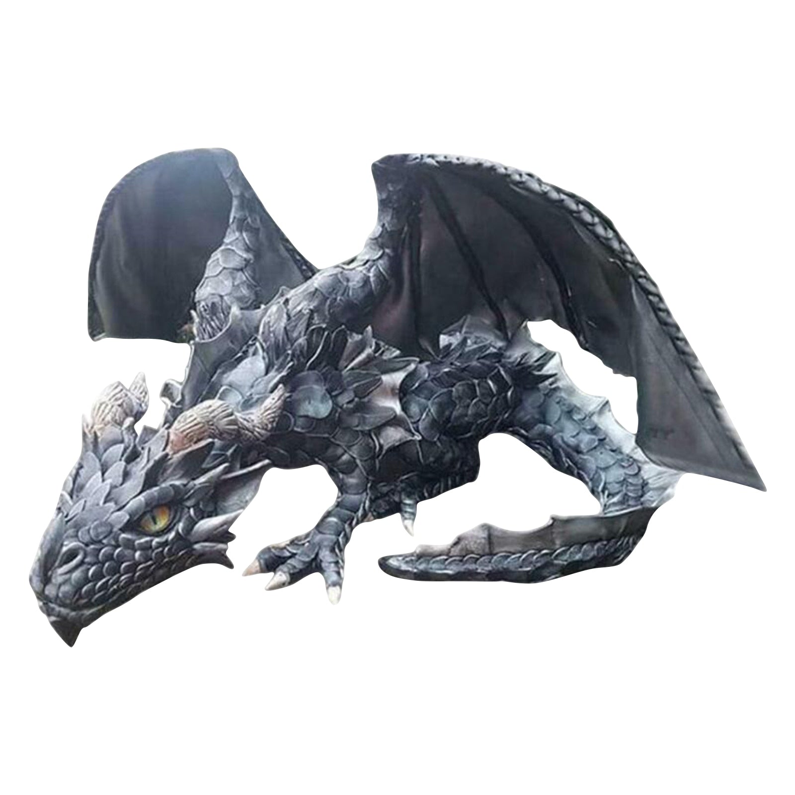 Gothic Dragon Garden Statue – Weatherproof Resin Decor