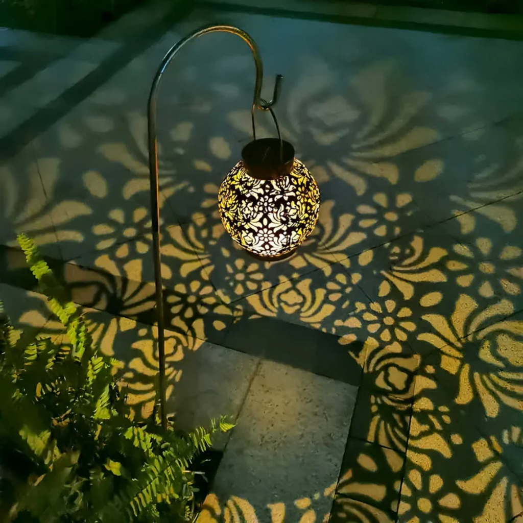 Solar Pendant Light – Weatherproof LED Garden Lantern