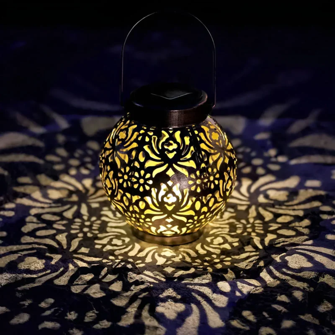 Solar Pendant Light – Weatherproof LED Garden Lantern