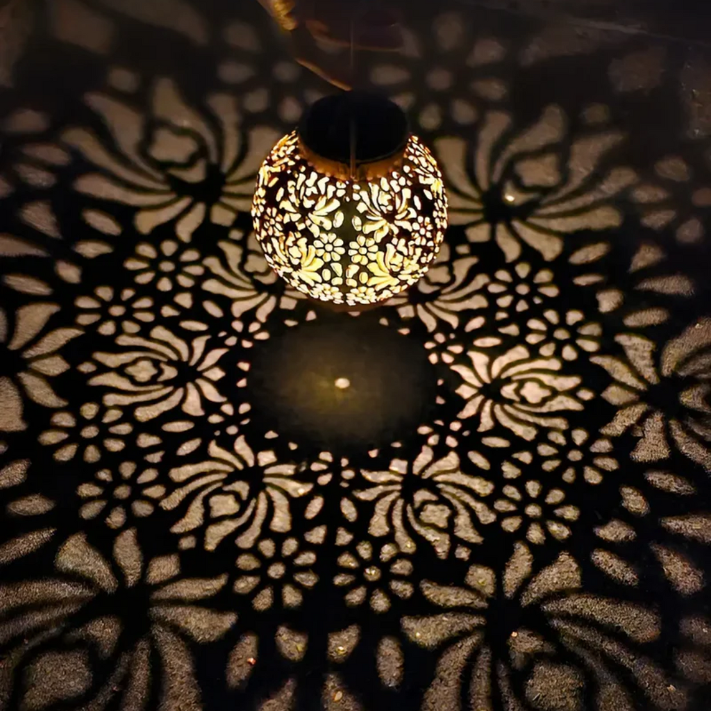 Solar Pendant Light – Weatherproof LED Garden Lantern