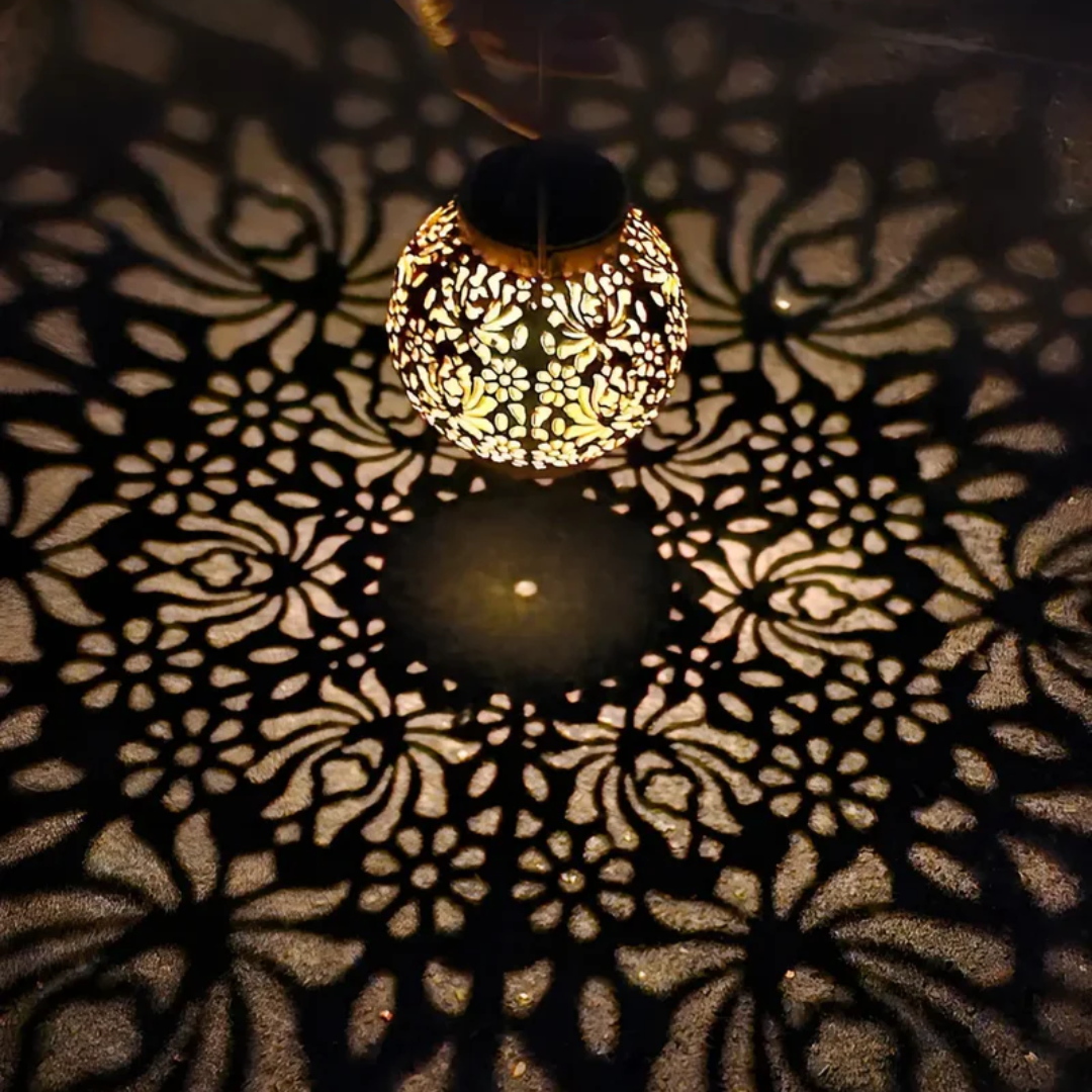 Solar Pendant Light – Weatherproof LED Garden Lantern