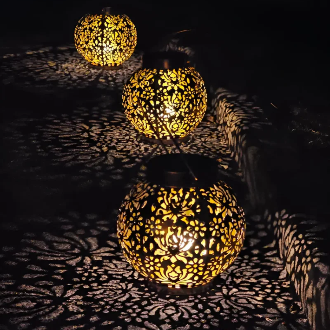 Solar Pendant Light – Weatherproof LED Garden Lantern