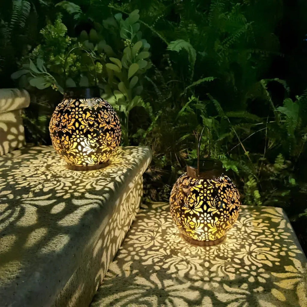 Solar Pendant Light – Weatherproof LED Garden Lantern