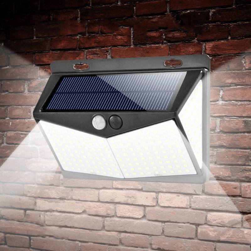 Solar Motion Sensor Security Light – 3 Modes Outdoor