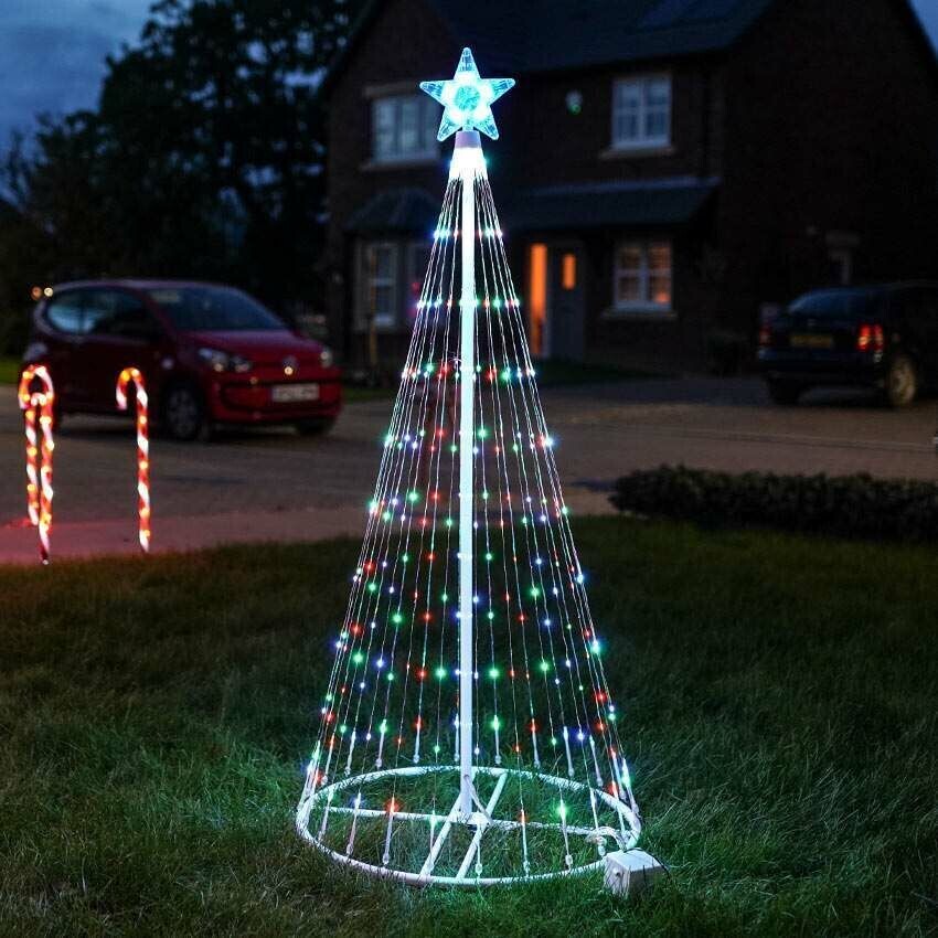 Outdoor LED Christmas Tree Lightshow – 150 LED, 6.5ft