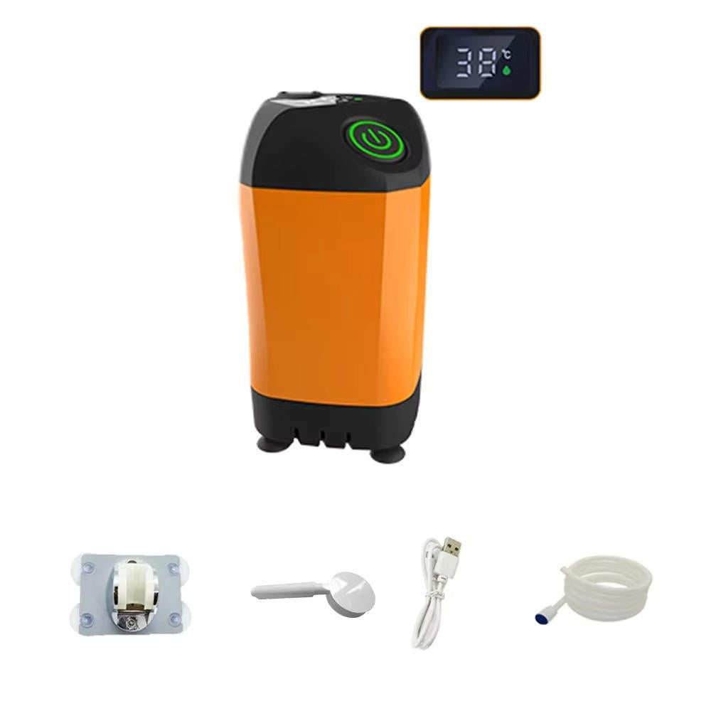 Portable Camping Shower – Rechargeable 4800mAh Pump