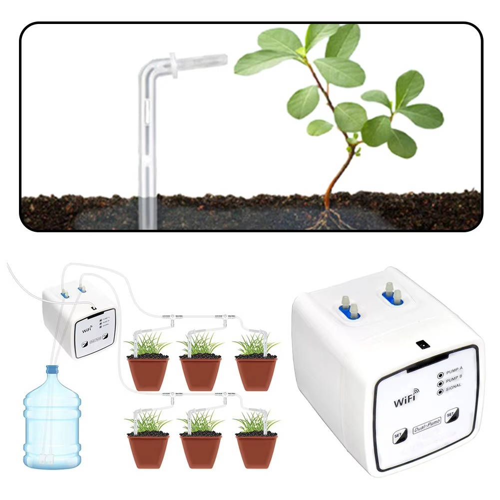 WiFi Automatic Plant Watering System – 20 Pot Drip Kit