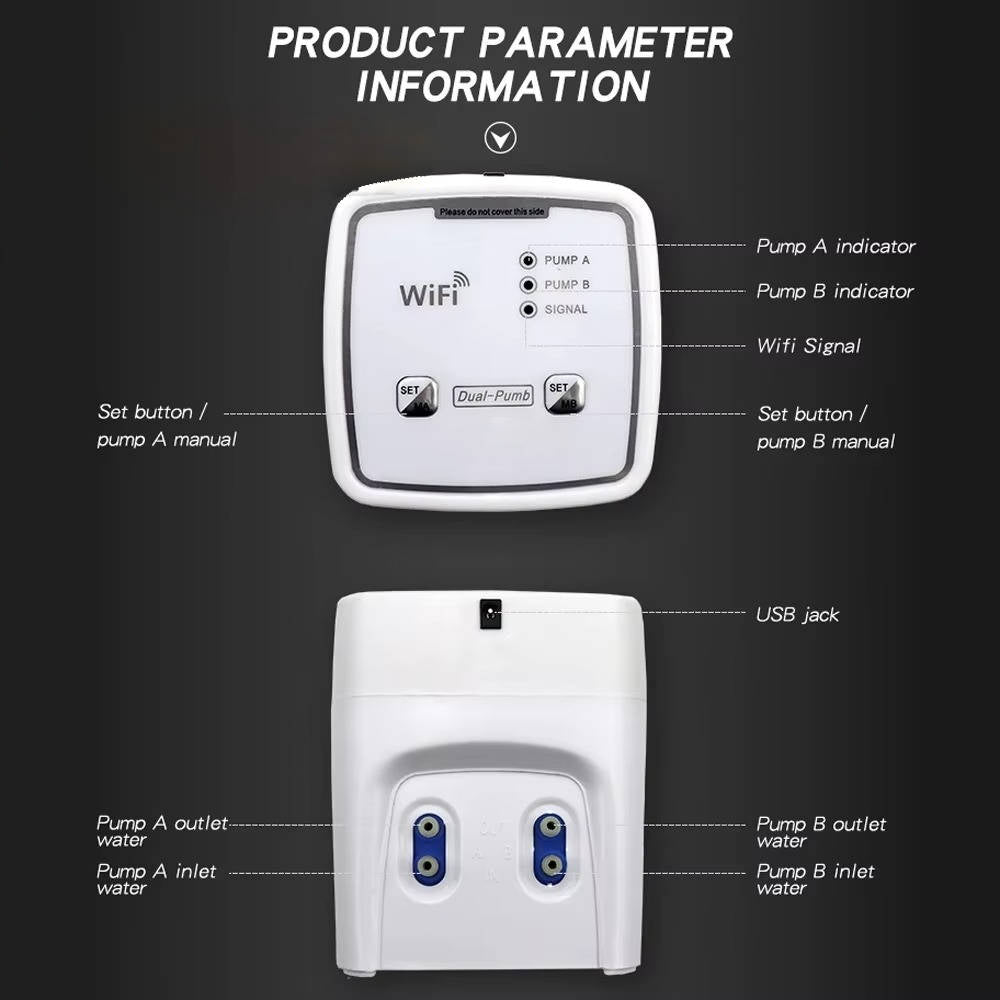 WiFi Automatic Plant Watering System – 20 Pot Drip Kit