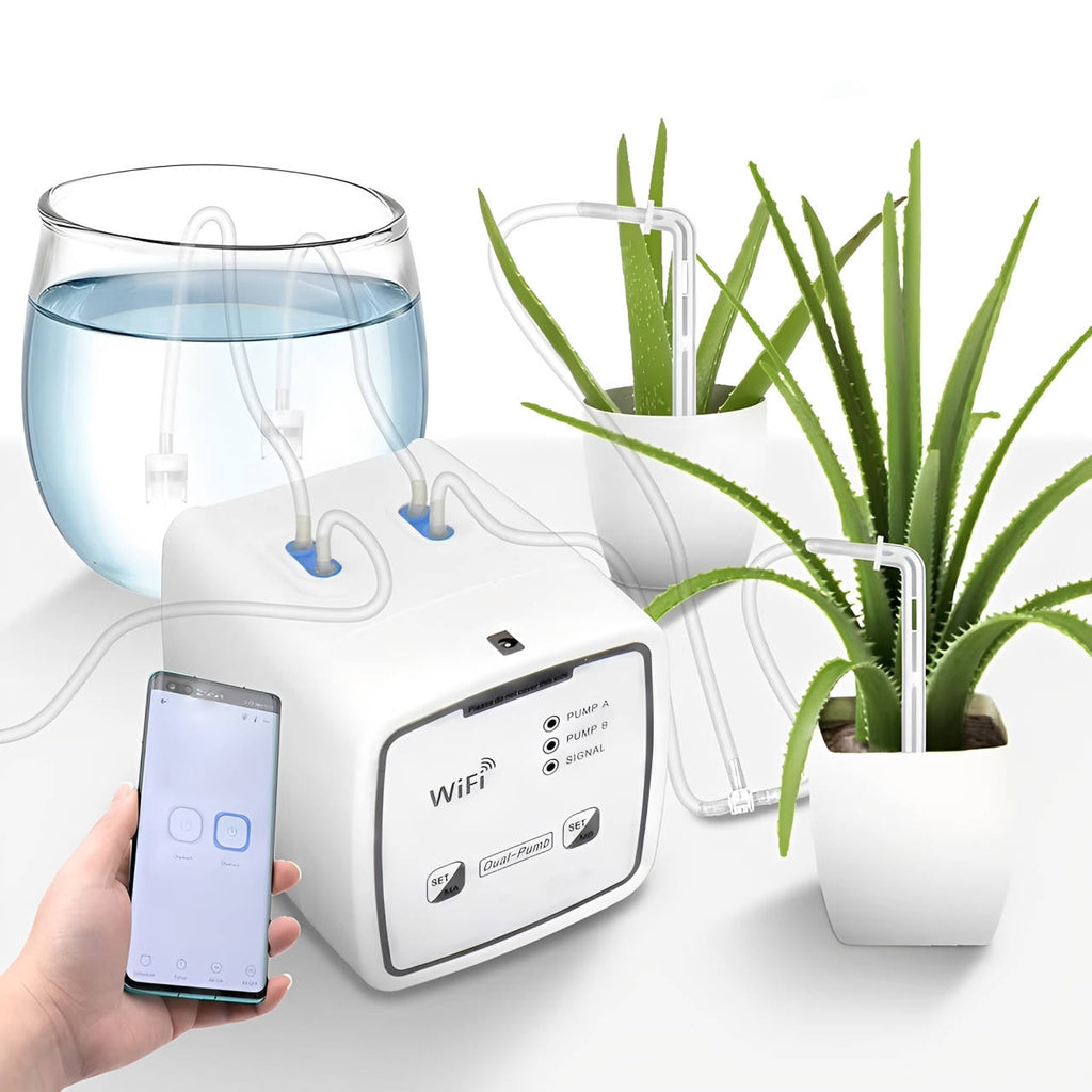 WiFi Automatic Plant Watering System – 20 Pot Drip Kit