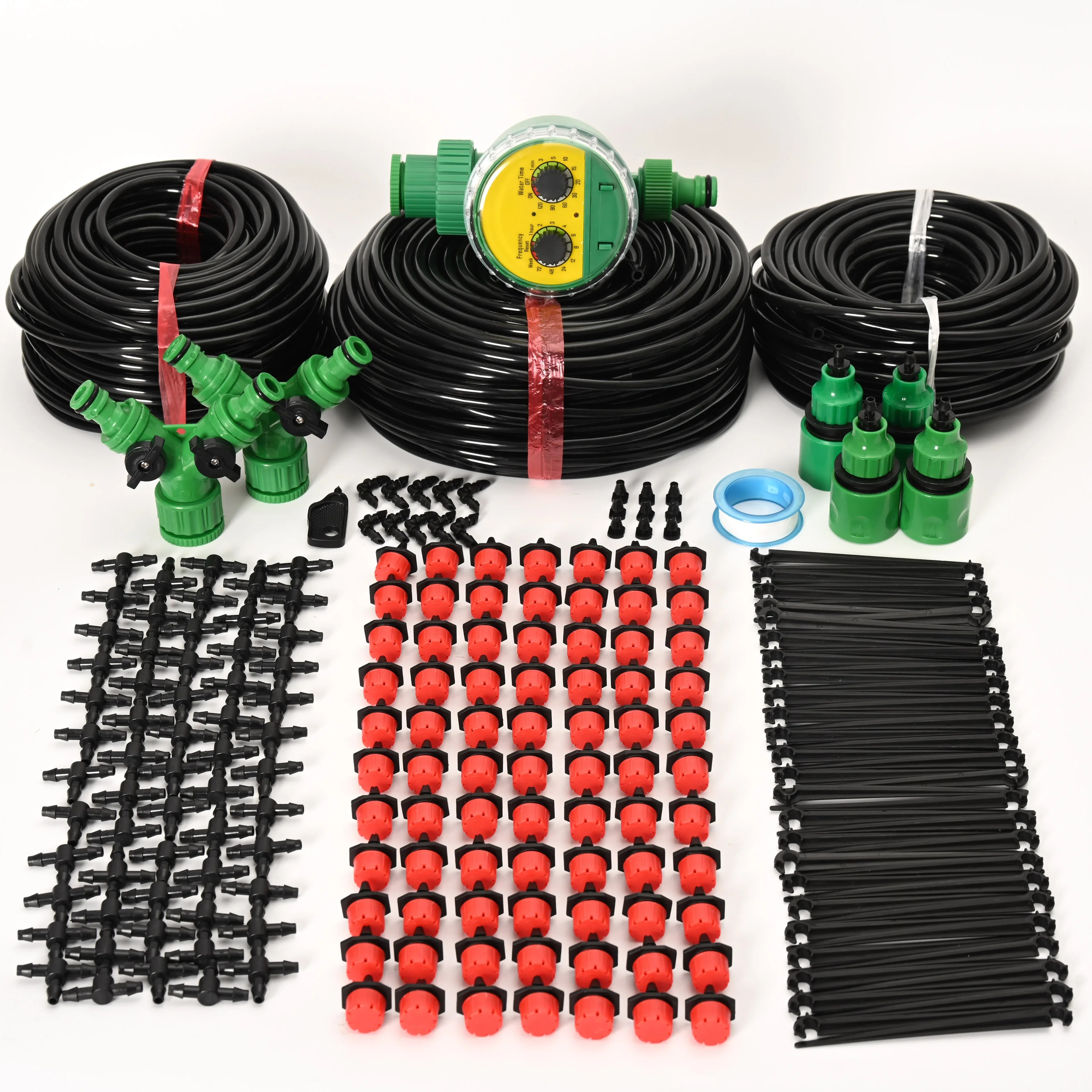 Drip Irrigation Kit with Automatic Timer