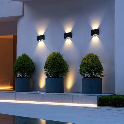 Solar LED Outdoor Wall Light – Weatherproof Garden Lamp
