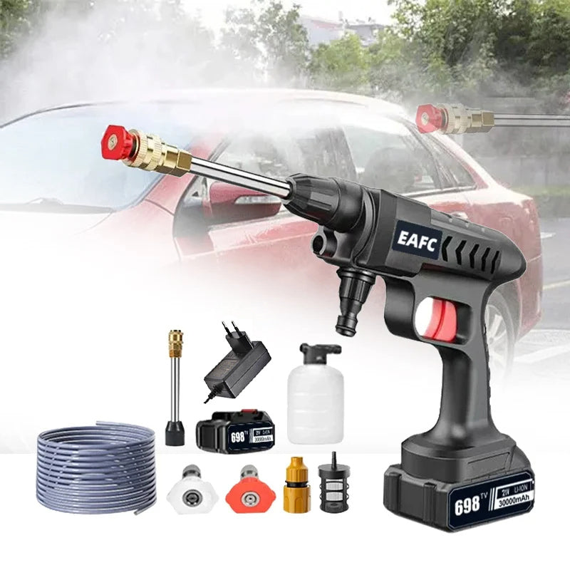 Cordless Pressure Washer Gun 60 Bar – Car Wash & Garden