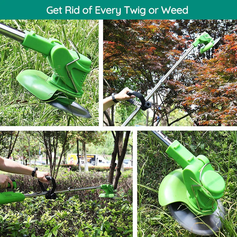 Cordless Grass Trimmer 24V – Telescopic Electric Strimmer