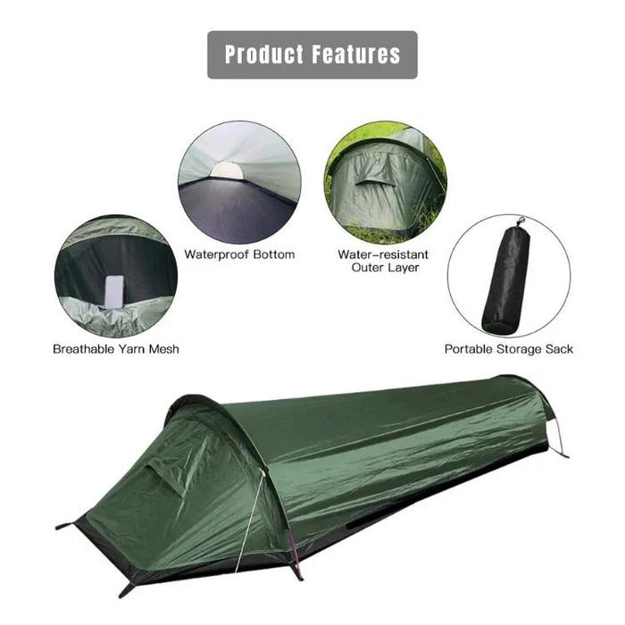 Ultralight 1 Person Tent – Waterproof Backpacking Tent