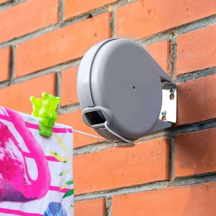Retractable Washing Line – 12m Wall Mounted Clothesline