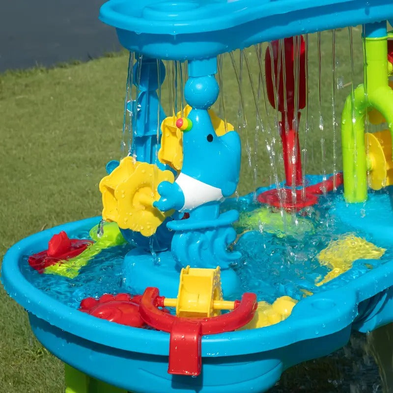 Kids Sand and Water Table – 3-in-1 Outdoor Play Set