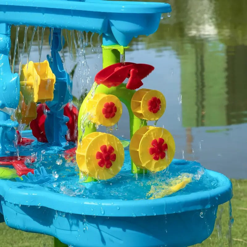 Kids Sand and Water Table – 3-in-1 Outdoor Play Set