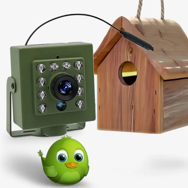 WiFi Bird Box Camera 1080P – Night Vision, IP66