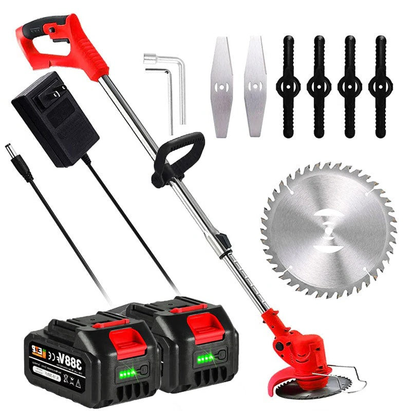 Cordless Grass Trimmer 24V – Telescopic Electric Strimmer