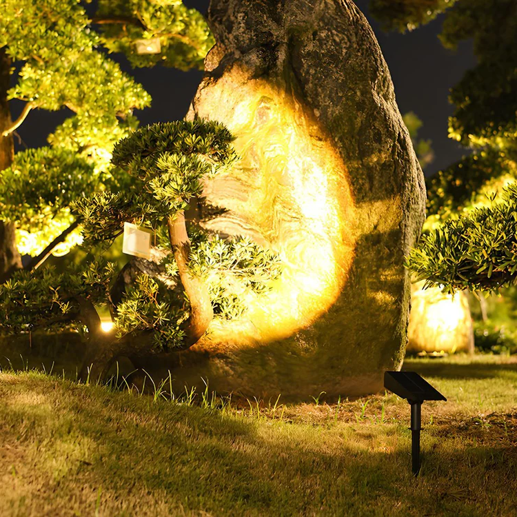 Solar LED Spot Light RGB – Multi-Zoom Garden Light