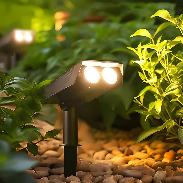 Solar LED Spot Light RGB – Multi-Zoom Garden Light