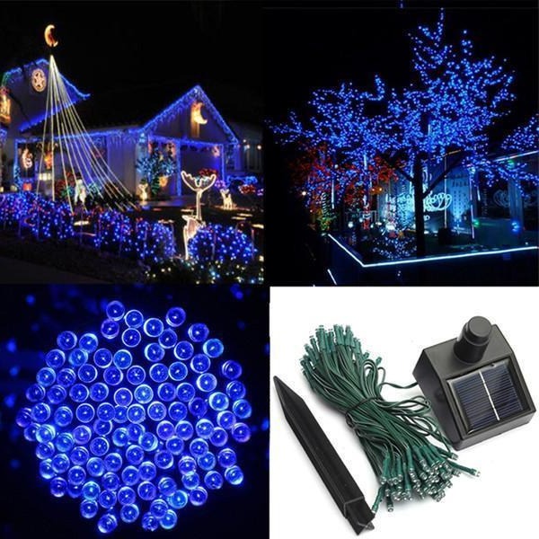 Solar Fairy Lights 17m – 100 LED Outdoor String Lights