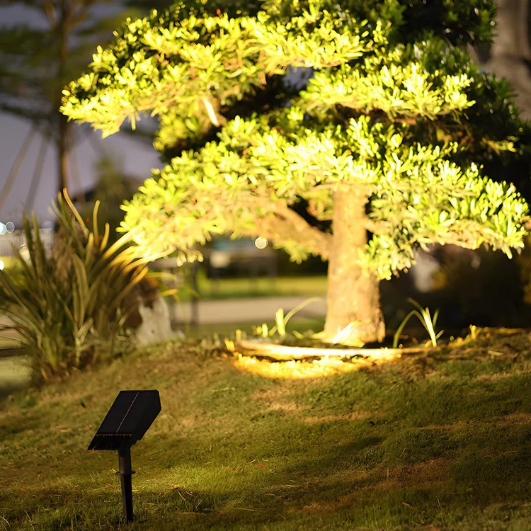 Solar LED Spot Light RGB – Multi-Zoom Garden Light