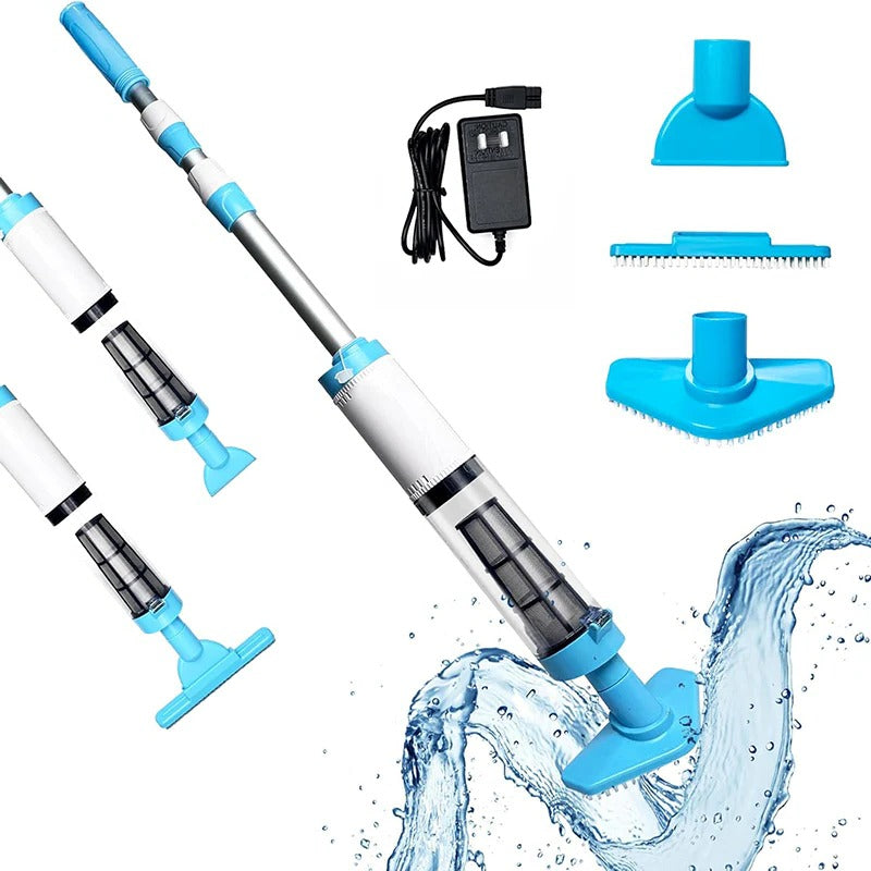 Cordless Pool Vacuum Cleaner – 3-in-1 Rechargeable