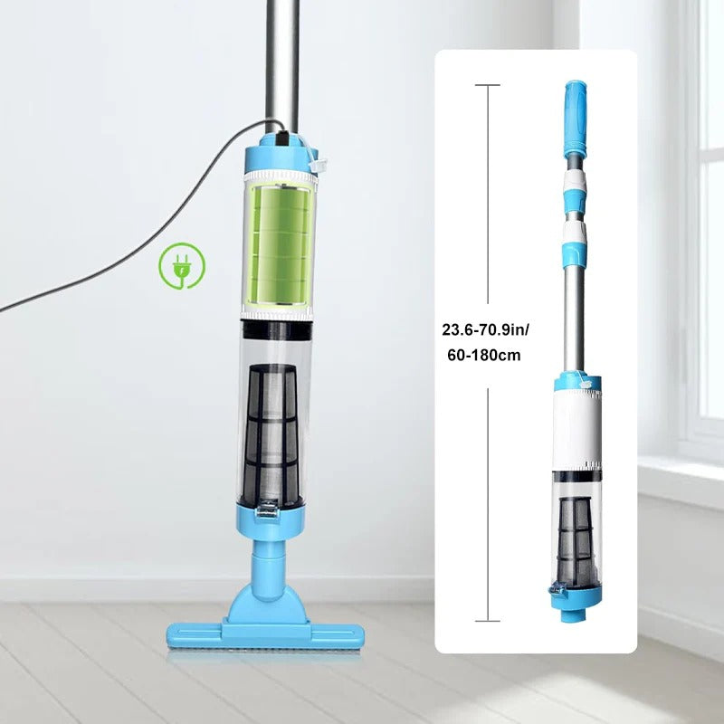 Cordless Pool Vacuum Cleaner – 3-in-1 Rechargeable