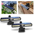 Solar Fence Lights with Motion Sensor – 2 Pack 36 LED