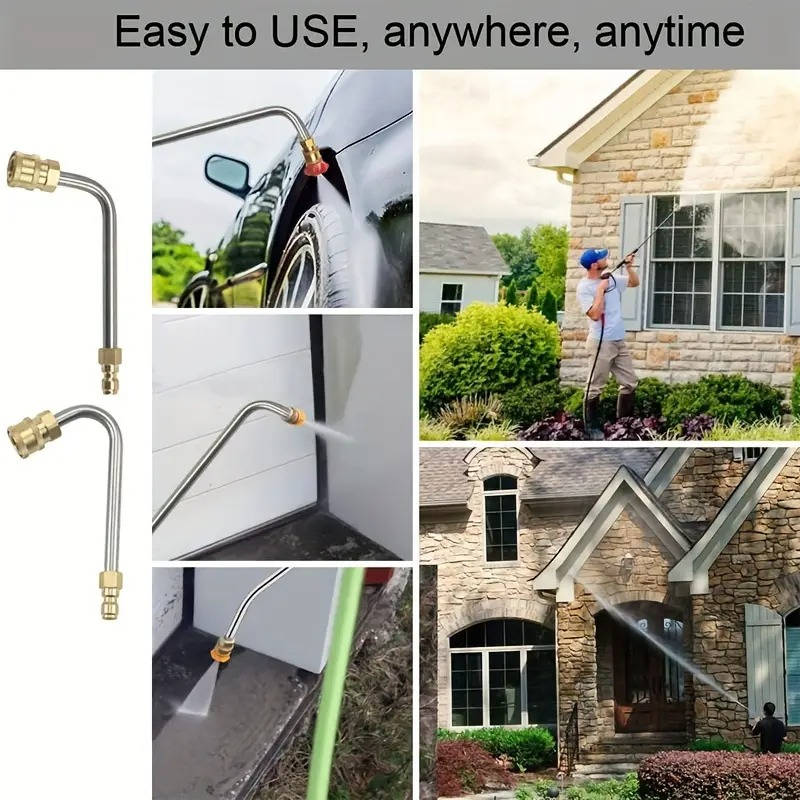 Telescopic Pressure Washer Wand 4000 PSI – Gutter Kit