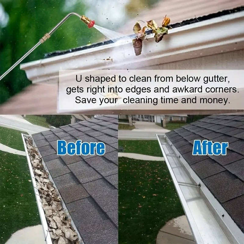 Telescopic Pressure Washer Wand 4000 PSI – Gutter Kit