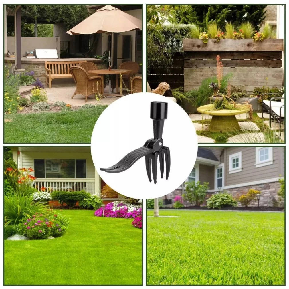 Stand Up Weed Puller – Long Handle Root Remover Tool